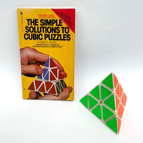 1980s pyraminx pyramid puzzle - 1980s,