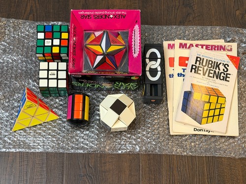 Vintage puzzle toys - 80's,